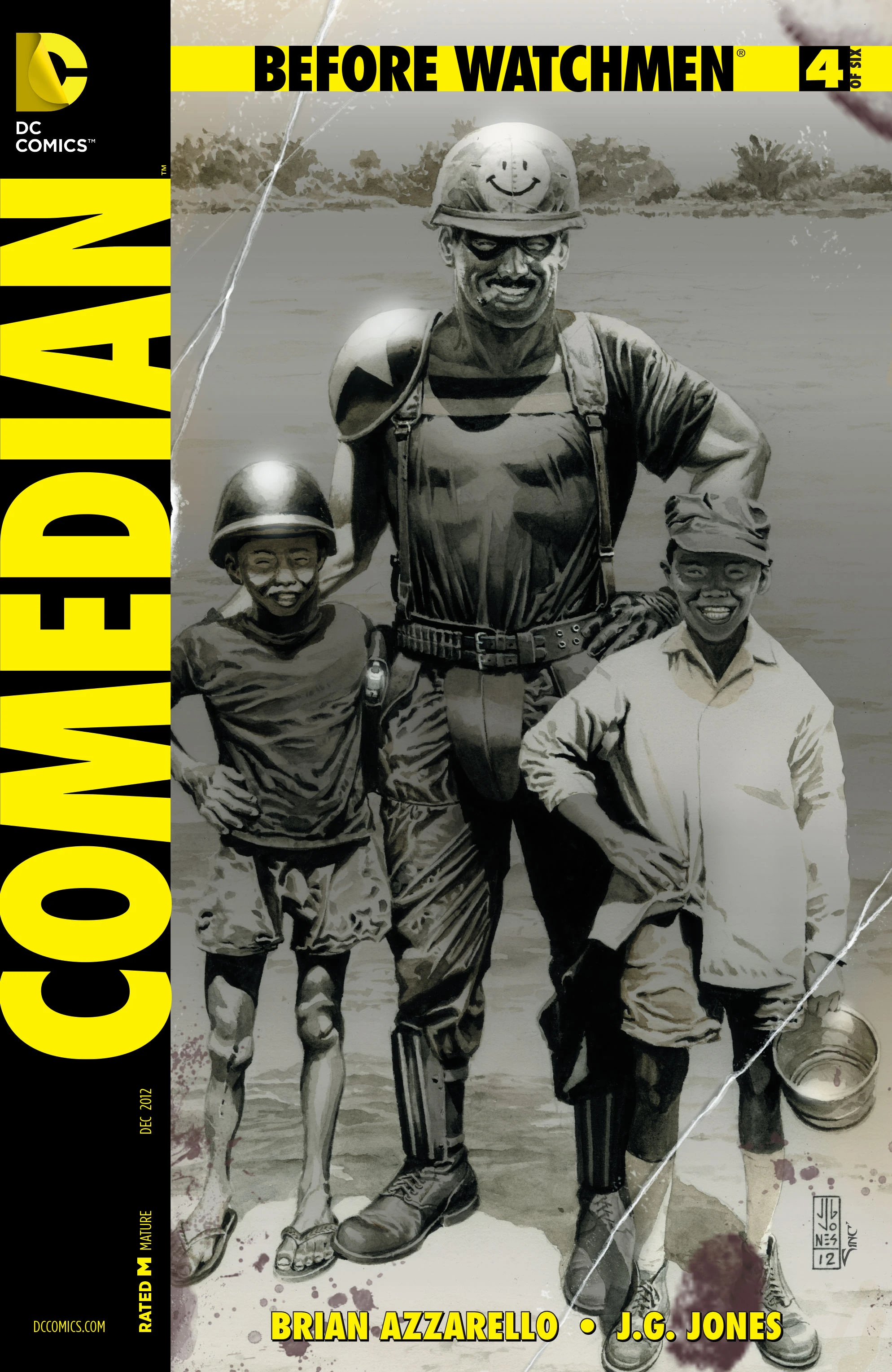 Before Watchmen: Comedian #4 (DC, 2012 — Cover A) cover